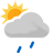 Light rain showers